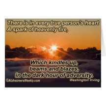 A Spark of light-Greeting Card