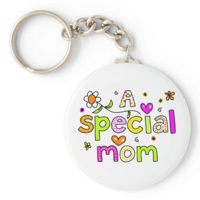 A Special Mom Keychain by prawny
