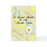 A Special Thanks To My Favorite Nurse Greeting Cards