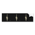 A spindle snail bumper stickers
