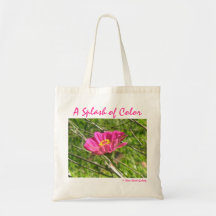 A Splash of Colour Canvas Bag