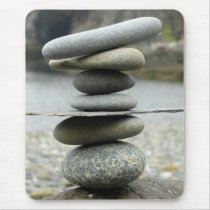 A Stack of Rocks Mouse Pad mousepads