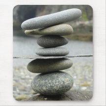 A Stack of Rocks Mouse Pad