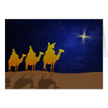 A star .. a star ... shining in the night greeting cards