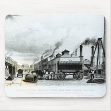A Steam-Engine Manufactory and Iron Works Mousepads