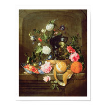 A Still Life in a Stone Niche posters
