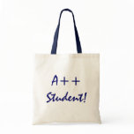 A++ Student In White And Navy Bags