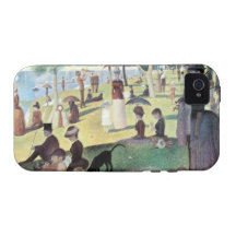 A Sunday Afternoon on La Grande Jatte by Seurat Vibe iPhone 4 Covers