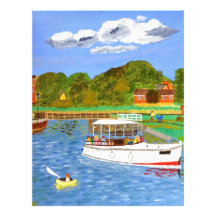 A Sunday on the river.jpg Customized Letterhead