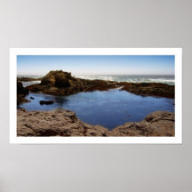 A Sunny Day at the Coast Poster