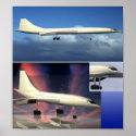 A Supersonic Airliner posters