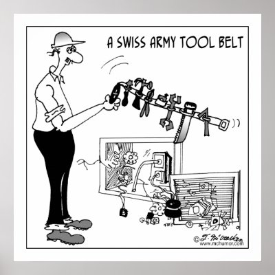 A Swiss Army Tool Belt by McHumor