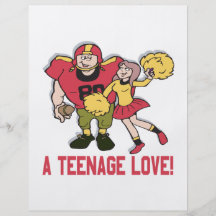 A Teenage Love Custom Flyer
