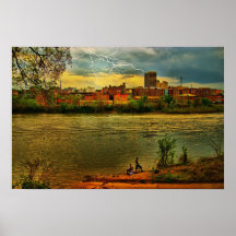 A Tempest on the Lynchburg skyline Poster
