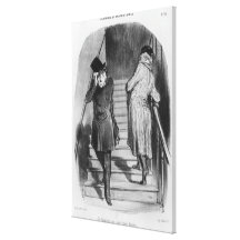 A tenant who owes three terms gallery wrapped canvas