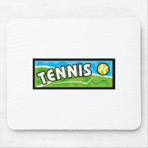 A Tennis Logo Mousepad