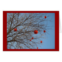 A Texan Christmas Tree Greeting Cards
