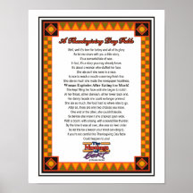 A Thanksgiving Day Fable Print