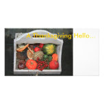 A Thanksgiving Hello... Photo Greeting Card