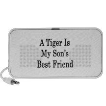 A Tiger Is My Son's Best Friend Notebook Speaker