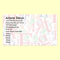A to Z Business Card business cards