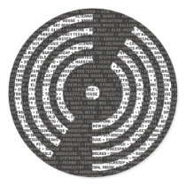 A to Z Electronic Music Sticker