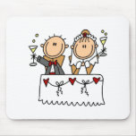 A Toast To The Bride And Groom Mousepad
