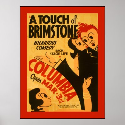 A Touch of Brimstone by VintageFactory