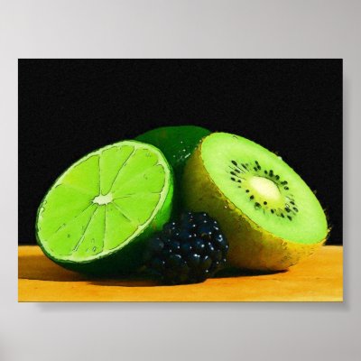 A Touch of Fruit Posters by SophiaDeer