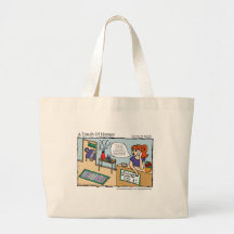 "A Touch of Humour" Reiki Massage Comic Bags