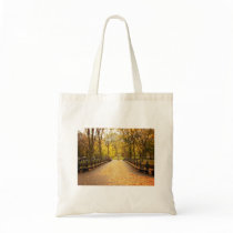 A Trail of Autumn Leaves, Central Park, NYC Canvas Bag
