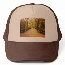 A Trail of Autumn Leaves, Central Park, NYC Hat