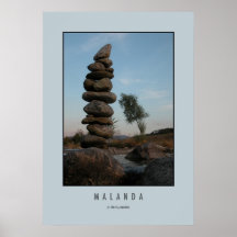 A tree falls in love print
