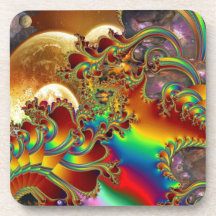 A Trip to Infinity Beverage Coasters