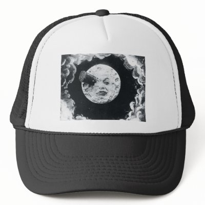 A Trip to the Moon Mesh Hat by scenesfromthepast