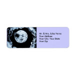 A Trip to the Moon Custom Return Address Label