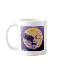 A Trip to the Moon (Purple Fizzy Fuzz) Mugs