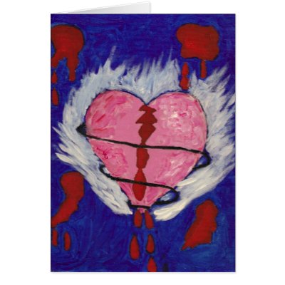 a true broken hart card by Shadow_tek