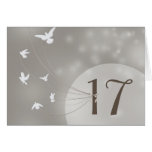 A True Fairy Tale Table Number Card