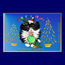 A Tuxedo Kitten Christmas posters