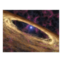 A type of dead star called a pulsar photograph