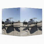 A  UC-12F King Air aircraft Vinyl Binders