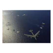 A US Air Force B-52 Stratofortress aircraft Photograph
