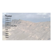 A Valley Very Hard To Cross Business Card Templates