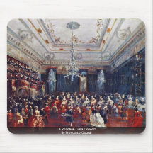 A Venetian Gala Concert By Francesco Guardi Mousepads