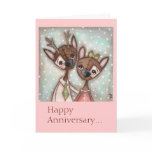 A Very Deer Couple - Anniversary Card