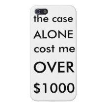 a very expensive case for a very expensive phone iPhone 5 case