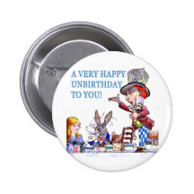 A Very Happy Unbirthday To You! Button