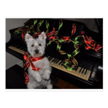 A Very Westie Christmas Post Cards