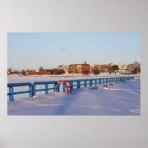 A View from the Boardwalk Poster